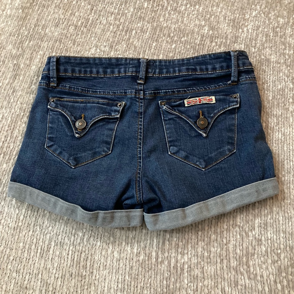 Hudson Girls Jean Shorts Size 16 Dark Wash‎ Denim Classic Comfortable